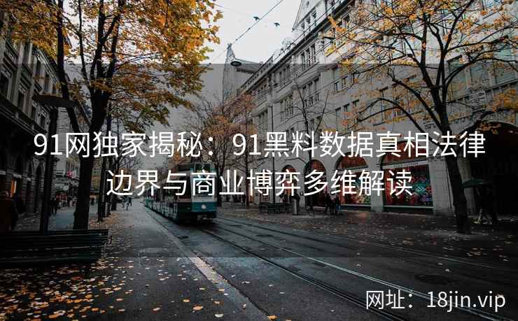 91网独家揭秘：91黑料数据真相法律边界与商业博弈多维解读