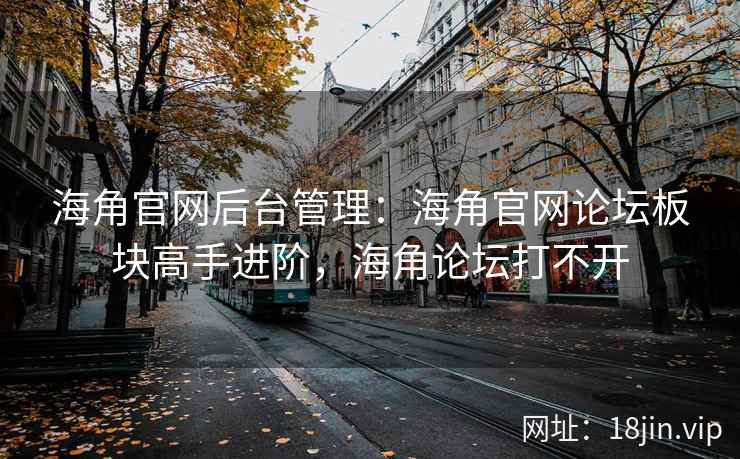 海角官网后台管理：海角官网论坛板块高手进阶，海角论坛打不开