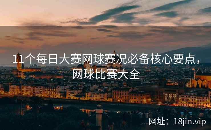 11个每日大赛网球赛况必备核心要点，网球比赛大全